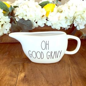 Rae Dunn Oh Good Gravy boat